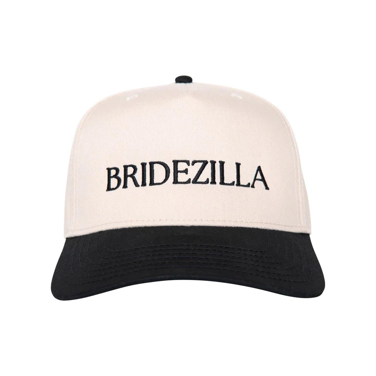 BRIDEZILLA Two-Toned Women's Vintage Hat