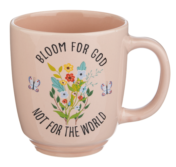 Grow in Grace Bloom For God coffee mug