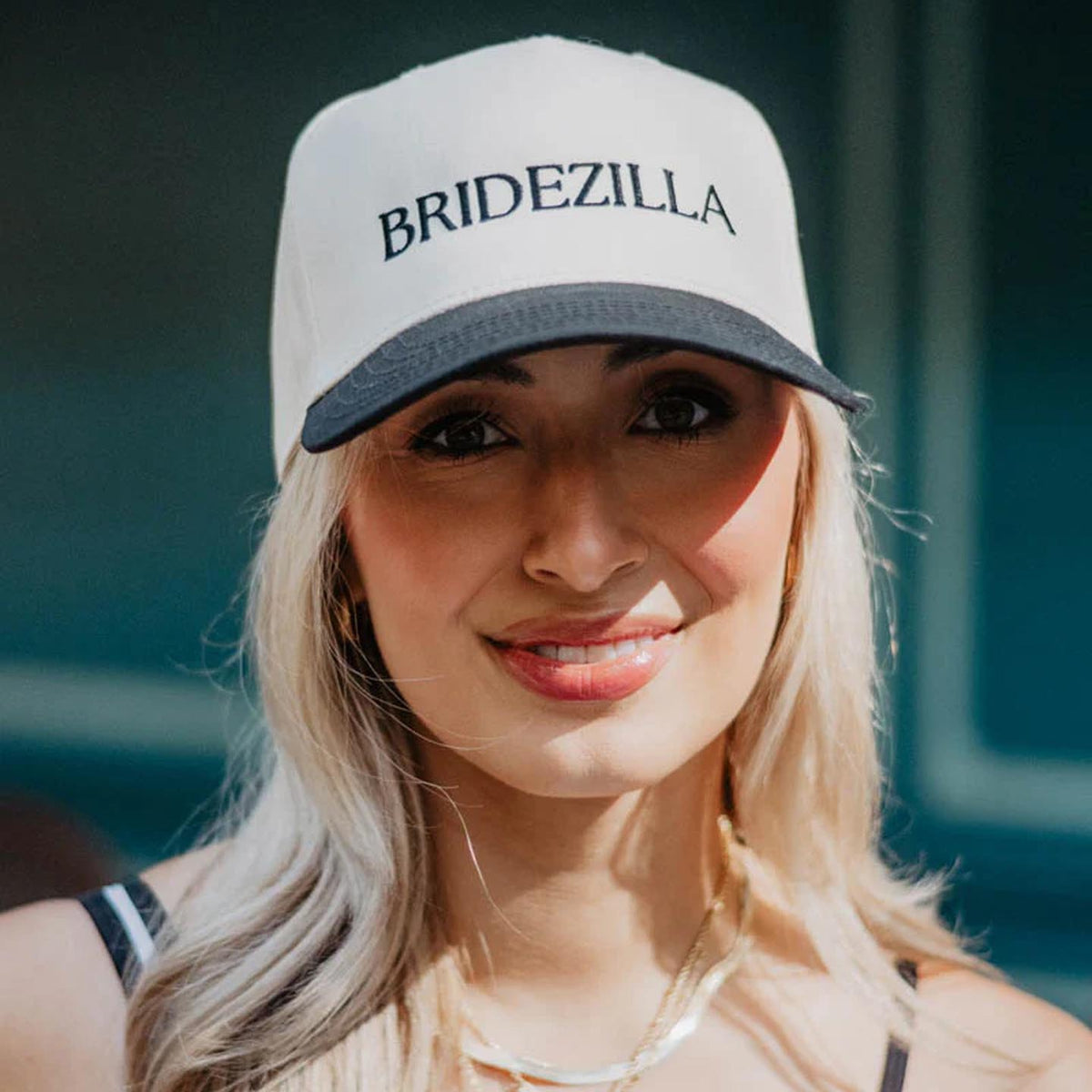 BRIDEZILLA Two-Toned Women's Vintage Hat