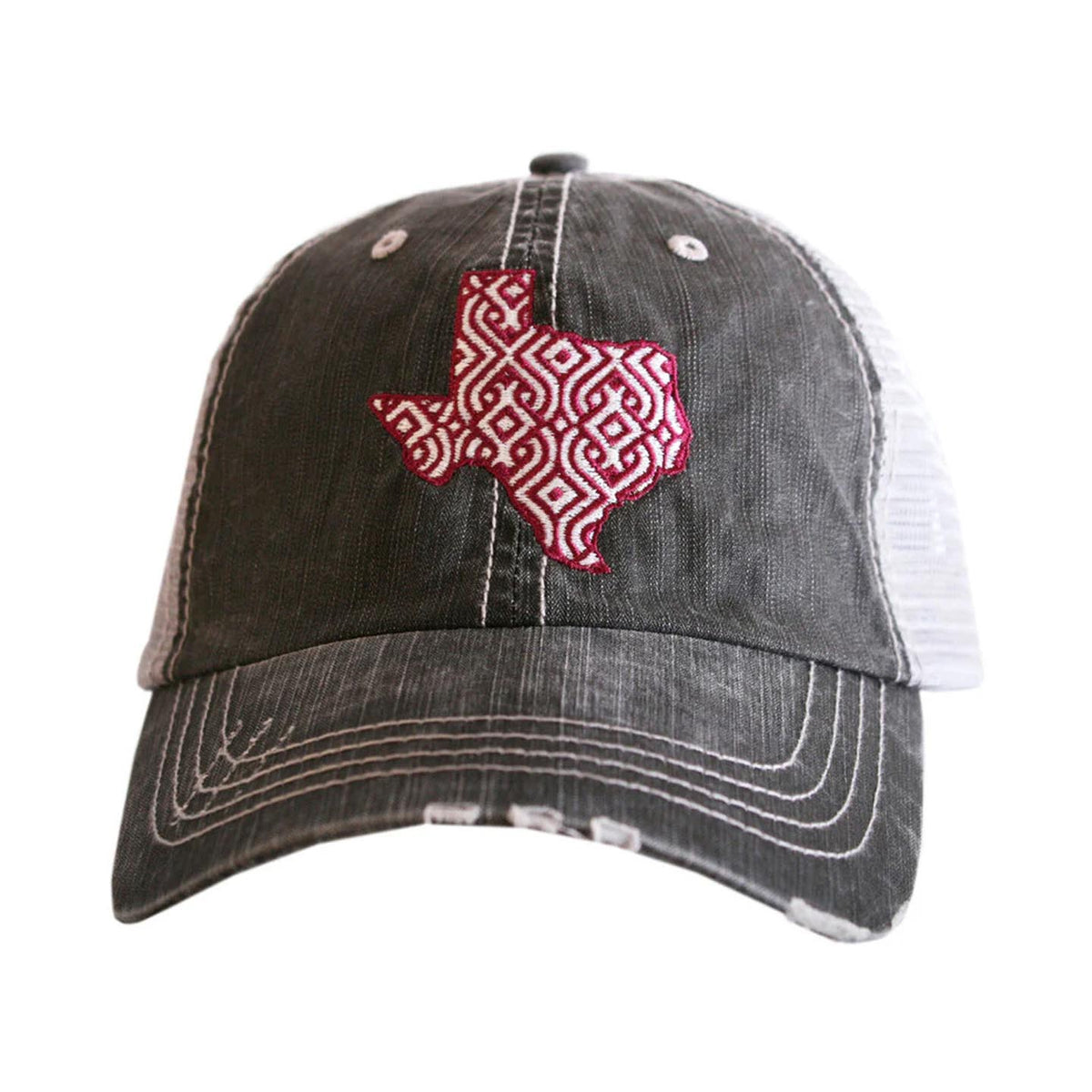 Texas Diamond Winding Pattern Women's Trucker Hat
