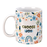 Choose Joy inspirational coffee and tea mug